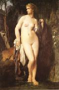 Jules Elie Delaunay Diana oil painting artist